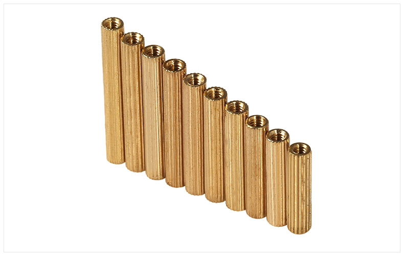 圓形雙通銅螺柱